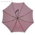 Lovely Pink Good Straight Umbrella Customized Japanese Colorful Gift Umbrella with Bowknot for Ladies